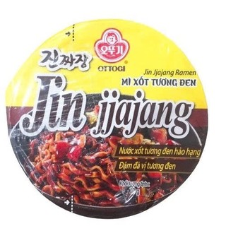Mì xốt tương đen ly 70g ( Jin JJajang) Ottogi