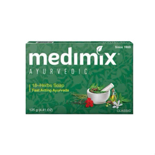 Xà Phòng Medimix 18 Loại Thảo dược Ayurveda Tác Động Nhanh 125g