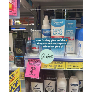 Lăn khử mùi DERMAL THERAPY CRYSTAL DEODORANT Úc