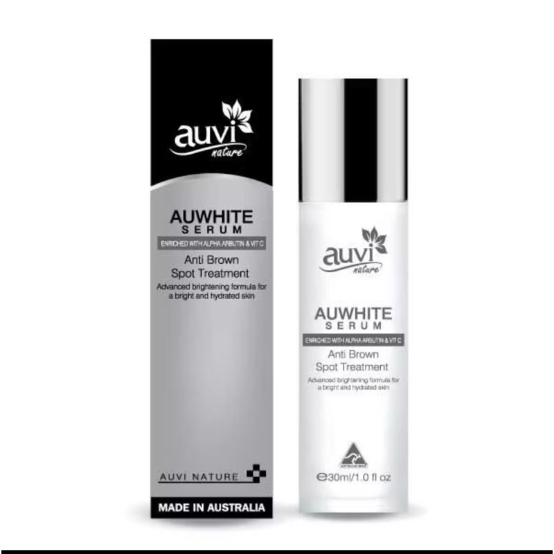 Serum dưỡng trắng da, giảm sắc tố, giảm sạm da Auwhite anti brown AUVI NATURE 30ML