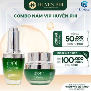  Combo Kem nám mới Huyền Phi sạch nám tàng nhang đốm nâu cho da đều màu kem dưỡng da buổi đêm tối 30mg mới 