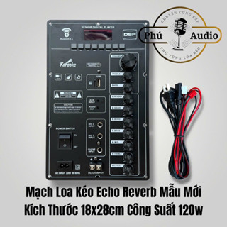 Mạch Loa Kéo Bluetooth 18x28cm Công Suất 120w