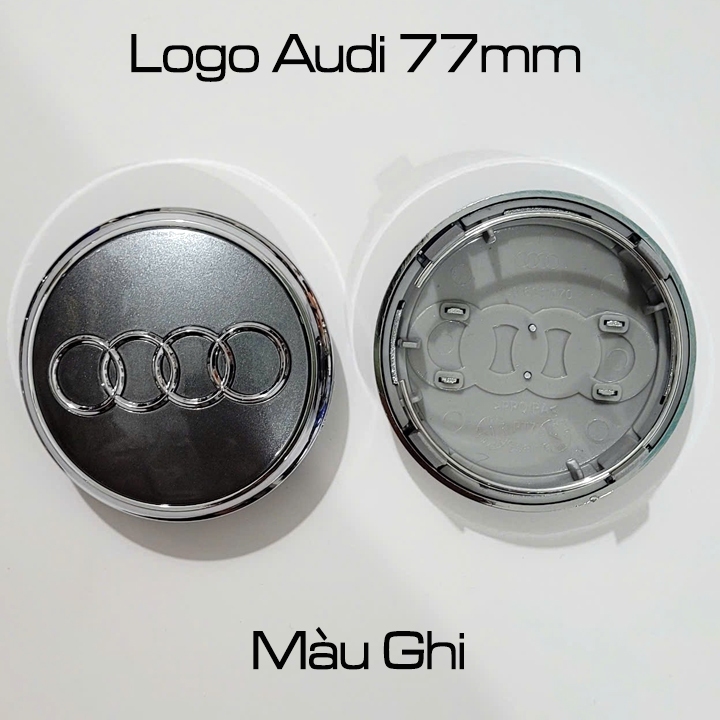 <Mâm Xe>Chụp mâm xe Audi, chụp mâm chuyên dụng cho dòng Audi kích thước 77mm Phù hợp dòng xe Audi Q3