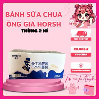  THÙNG BÁNH SỮA CHUA ÔNG GIÀ HORSH ĂN VẶT SIÊU NGON HOT 