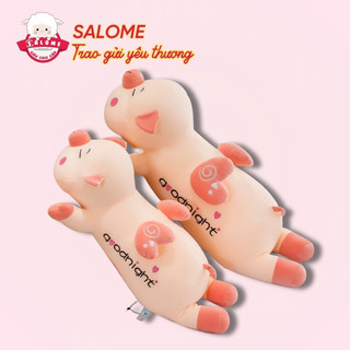  Gấu Bông Heo Cánh Tim Khổng Lồ Dễ Thương Cute Đáng Yêu SALOME Thú Ôm Lợn Hồng Goodnight Ôm Ngủ 