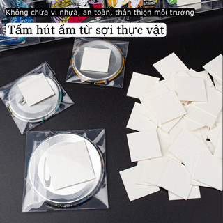 MIẾNG HÚT ẨM SỢI THỰC VẬT HÚT ẨM HUY HIỆU BADGE BINDER CARD TÀI LIỆU - Cáo nuôi rái cá