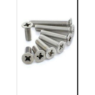   set 5- 40 con  ốc pake đầu bằng inox 304 và inox 201  size M3  M4  M5  M6  M8  M10  
