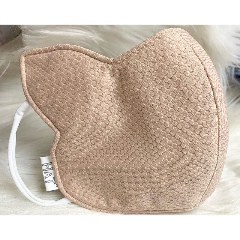 Khẩu trang nam nữ chống nắng của HAT vải lưới màu mẩu tai mèo