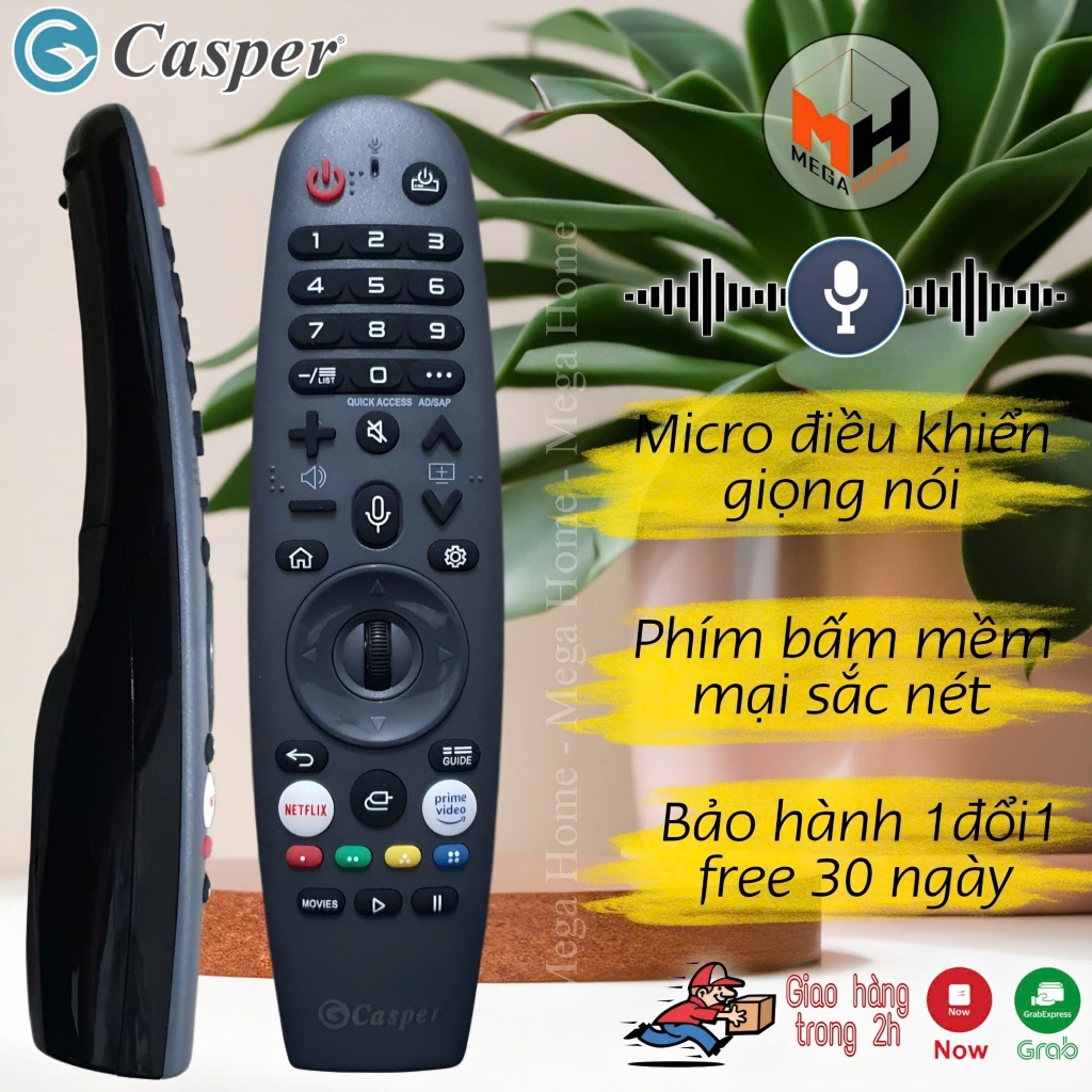 Điều Khiển Giọng Nói Chuột Bay Cho Tivi Casper - Magic Remote Thông Minh