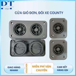 Cửa gió đơn, cửa gió đôi điều hòa xe Ô TÔ county Huyndai giá rẻ