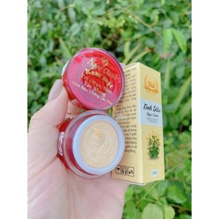 Combo Kem face Ngọc Oanh (kèm bông TT)