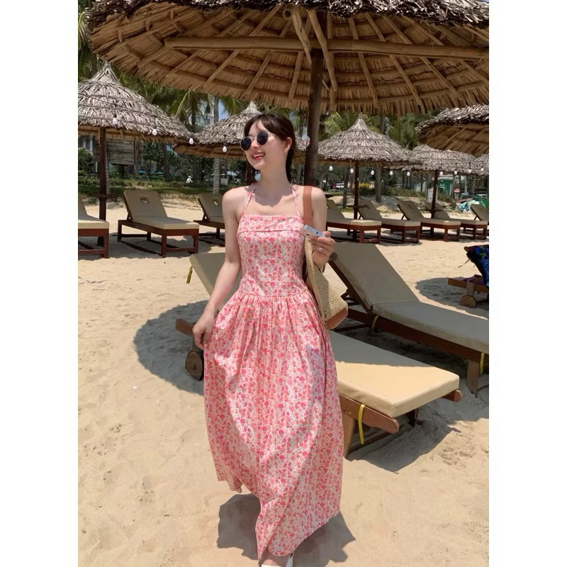 [Pass] Selina dress Váy dài đi biển uimeecloset