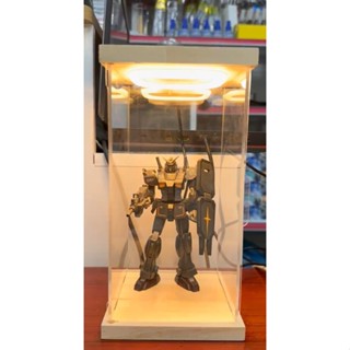Hộp Trưng Bày Mô hình Mica Trong Suốt, Đèn Led USB, Nước Hoa, Gundam , Chống Bụi, Chống xước