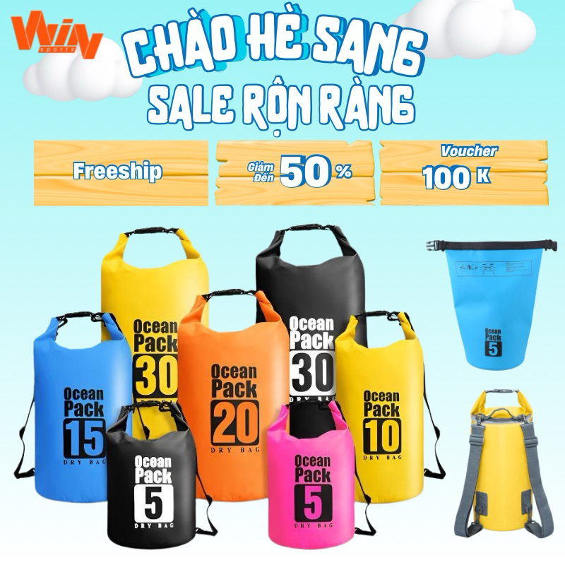 Túi Đựng Đồ Chống Nước Cao Cấp Ocean Pack,túi phao tiện dụng
