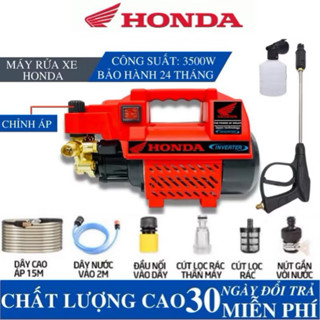 [BH 24 THÁNG] Máy rửa xe honda hd888 có chỉnh áp Máy rửa xe cao áp 3500W Có chống giật Chống cháy inveter tiết kiệm điện
