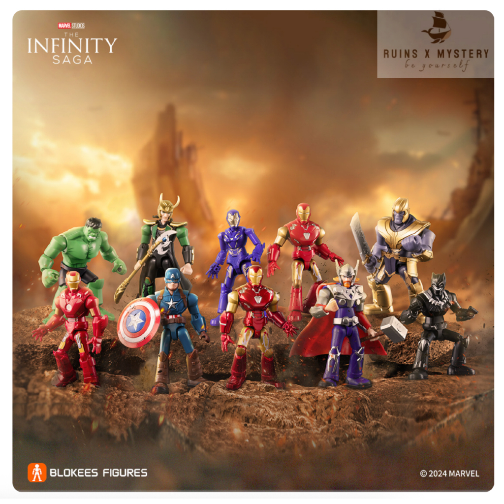 MARVEL INFINITY SAGA SERIES_BLOKEES FIGURES_BLINDBOX_SET 09 BOX