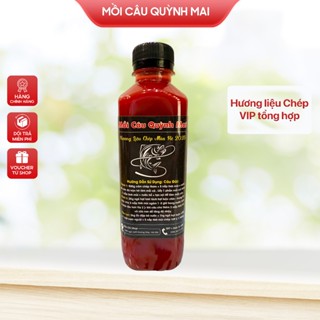 Hương liệu chép VIP 350ml Tổng hợp 13 vị siêu thơm ngọt dụ cá chép - Mồi Câu Quỳnh Mai