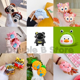   hỏa tốc HCM  Vỏ ốp đựng CASE AIRPODS 12 3 Pro Pro2 bảo vệ tai nghe không dây bluetooth đa dạng - Double B Store 