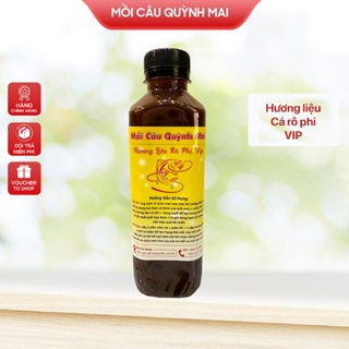 Hương liệu cá rô phi VIP chai 350ml tanh đạm thơm hoa quả sữa lên men - Tinh chất dụ cá rô