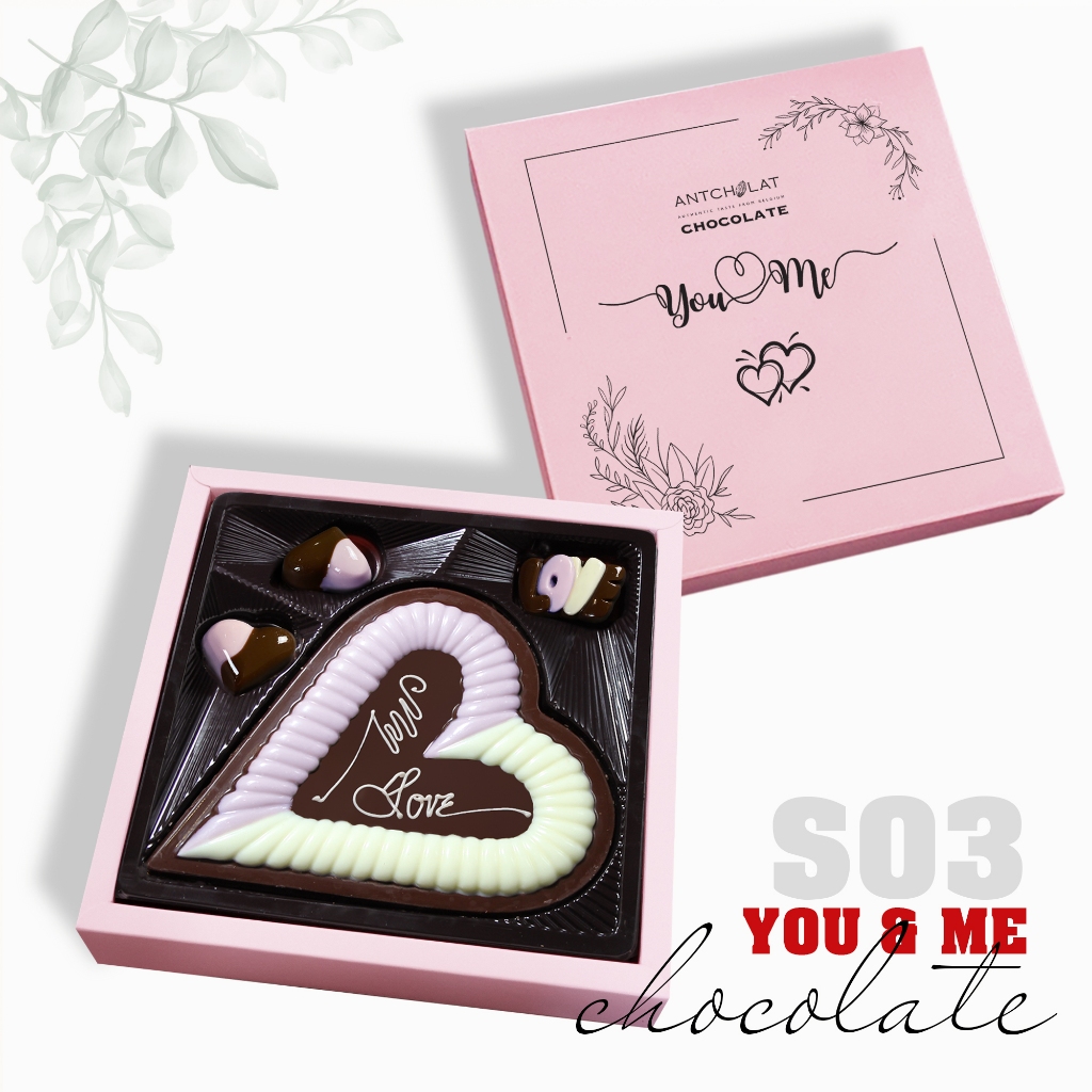 Hộp Socola quà tặng You & Me/ S03 Antcholat Chocolate