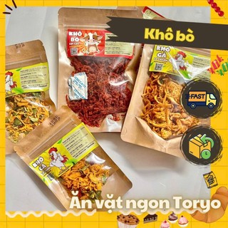  Khô bò sợi cay túi giấy cao cấp thân thiên với môi trường 