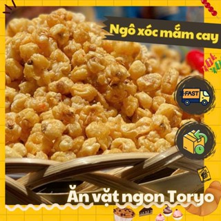  Ngô xóc mắm cay ngô cay sấy giòn  500g  