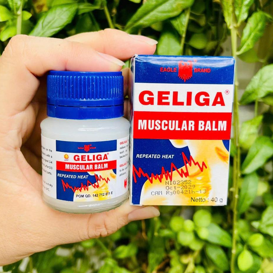 Dầu cù là lửa Geliga Muscular Balm [ 40gr ]