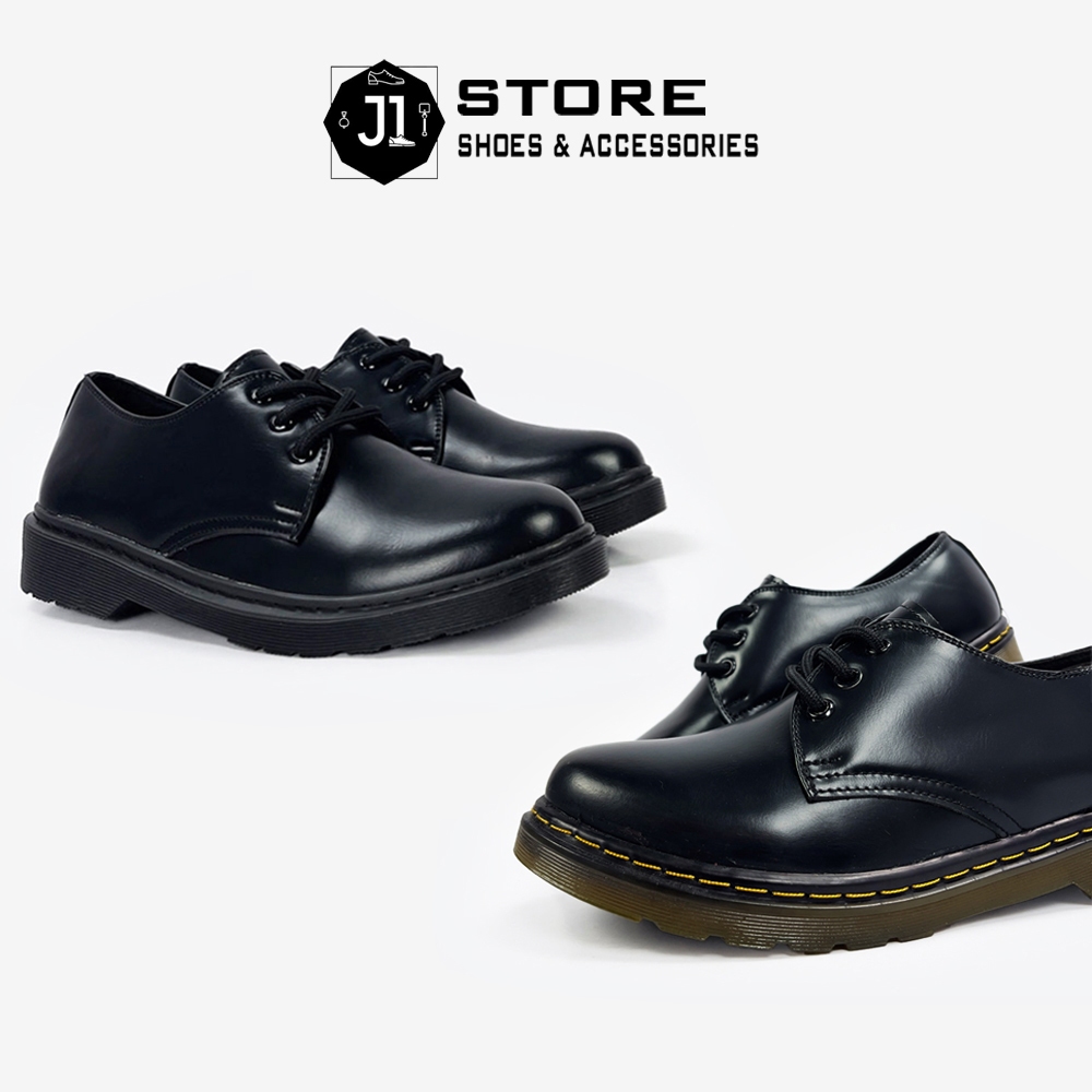 Giày Đốc Nam Nữ Dr.1641 Da Nguyên Tấm J1, Giày Đốc Đế Kếp Thái Full Size Nam Nữ 36-44