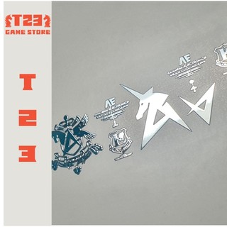  phụ kiện Metal Sticker RG Nu Gundam - Decal kim loại – phụ kiện nâng cấp cao cấp cho RG Nu Gundam 
