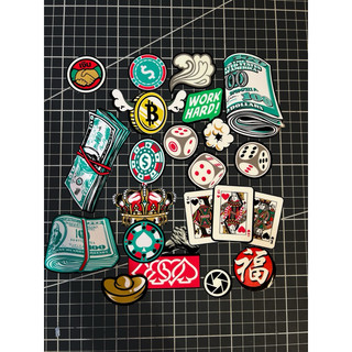 Tem dán Kit sticker Rai combo cờ bạc ricedecal