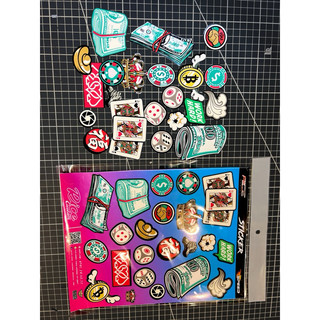Tem dán Kit sticker Rai combo cờ bạc ricedecal