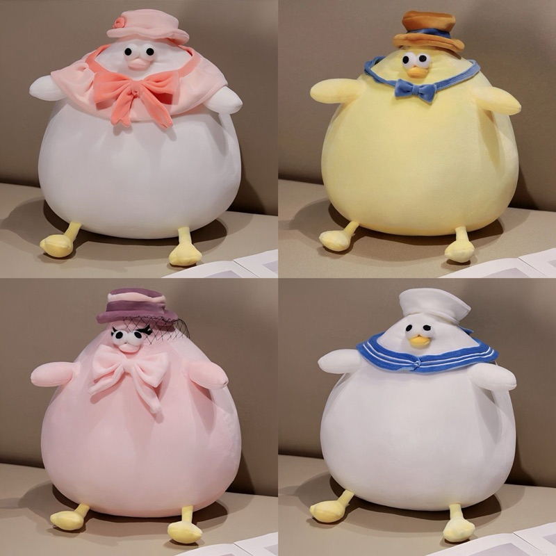 Gấu bông gà dundun mập ú mắt lồi siêu cute 40cm làm quà tặng người yêu bạn gái sinh nhật