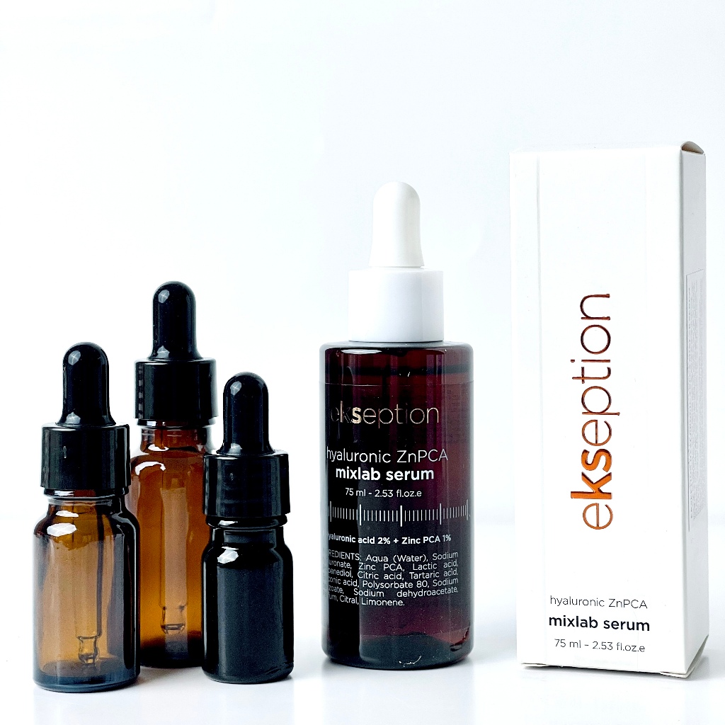 Tinh Chất Kẽm Ekseption Hyaluronic ZnPCA Mixlab Serum Giảm Mụn, Kiềm Dầu, Dưỡng Ẩm 75ml Duduhouse