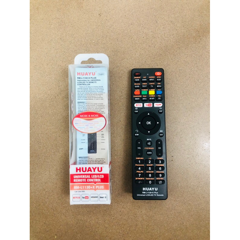 Khiển tivi đa năng RM-L1130 + X Plus
