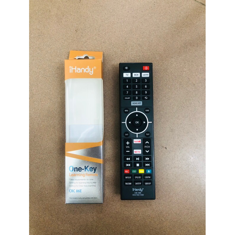 Khiển học CRC 86E iHandy (cần khiển cũ còn hoạt động để học được)