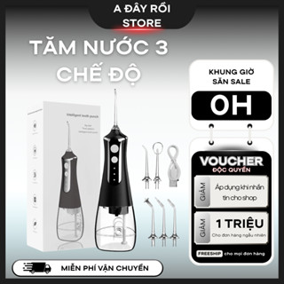 Máy tăm nước Kaw, Máy tăm nước cầm tay vệ sinh răng miệng - 3 chế độ lựa chọn