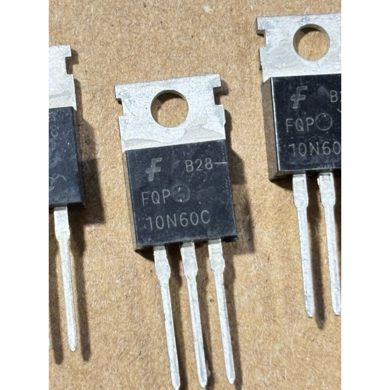 Set 5 con mosfet 10N60 10A600V 3 chân cắm