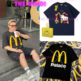 Áo Thun Driu Hello Kitty Mcdonal Nam Nữ THE WIND Áo phông Unisex chất liệu cotton cao cấp đẹp