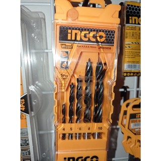 INGCO Bộ 5 mũi khoan gỗ AKD5058