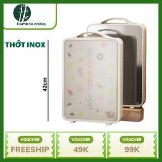 Thớt inox kháng khuẩn bản to băm chặt dễ dàng - THỚT NHỰA KHÁNG KHUẨN 2 MẶT Bamboo cooks