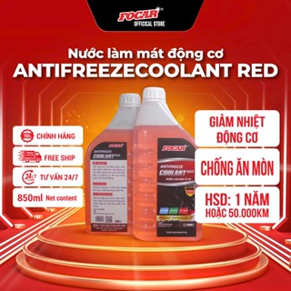  Nước làm mát động cơ ô tô Focar Antifreeze Red  giảm nhiệt nhanh chống ăn mòn hiệu quả 