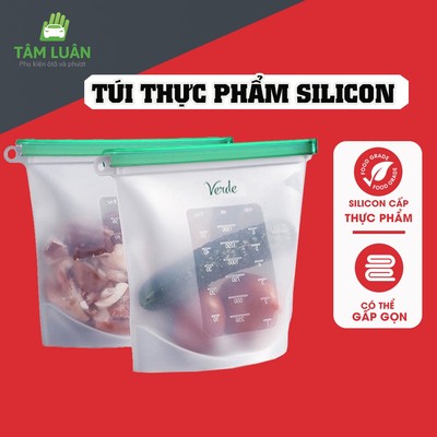 Túi silicon đựng thực phẩm an toàn không độc hại, sử dụng được ở nhiệt độ cao