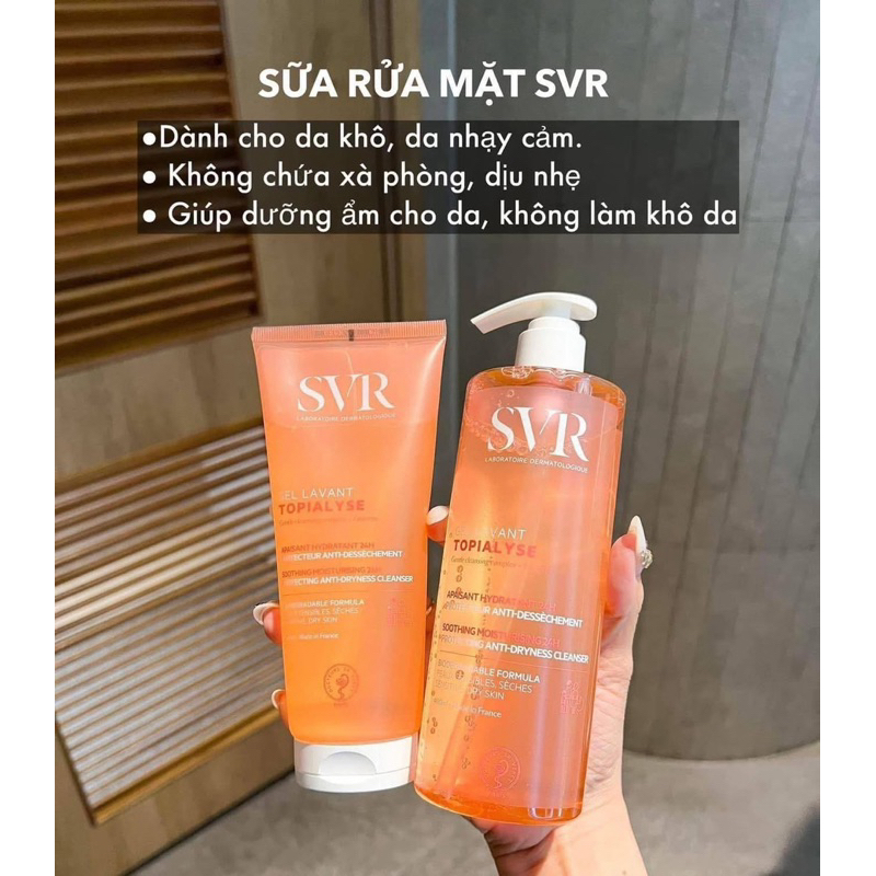 𝐒𝐑𝐌 𝐒𝐕𝐑 𝐌𝐚̀𝐮 𝐡𝐨̂̀𝐧𝐠 cho da khô nhạy cảm