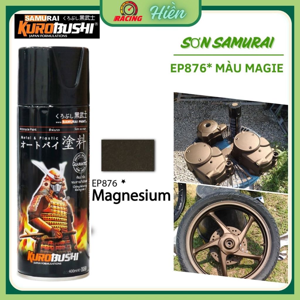 Sơn Xịt Samurai Màu Magie - Mã EP876