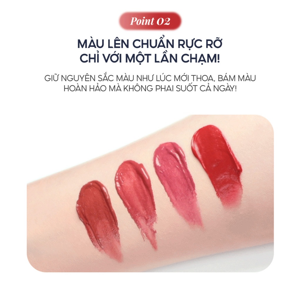 [FORENCOS] Son Kem Siêu Lì Tattoo Clair Velvet Tint Phù Hợp Với Mọi Phong Cách 4g | BigBuy360 - bigbuy360.vn