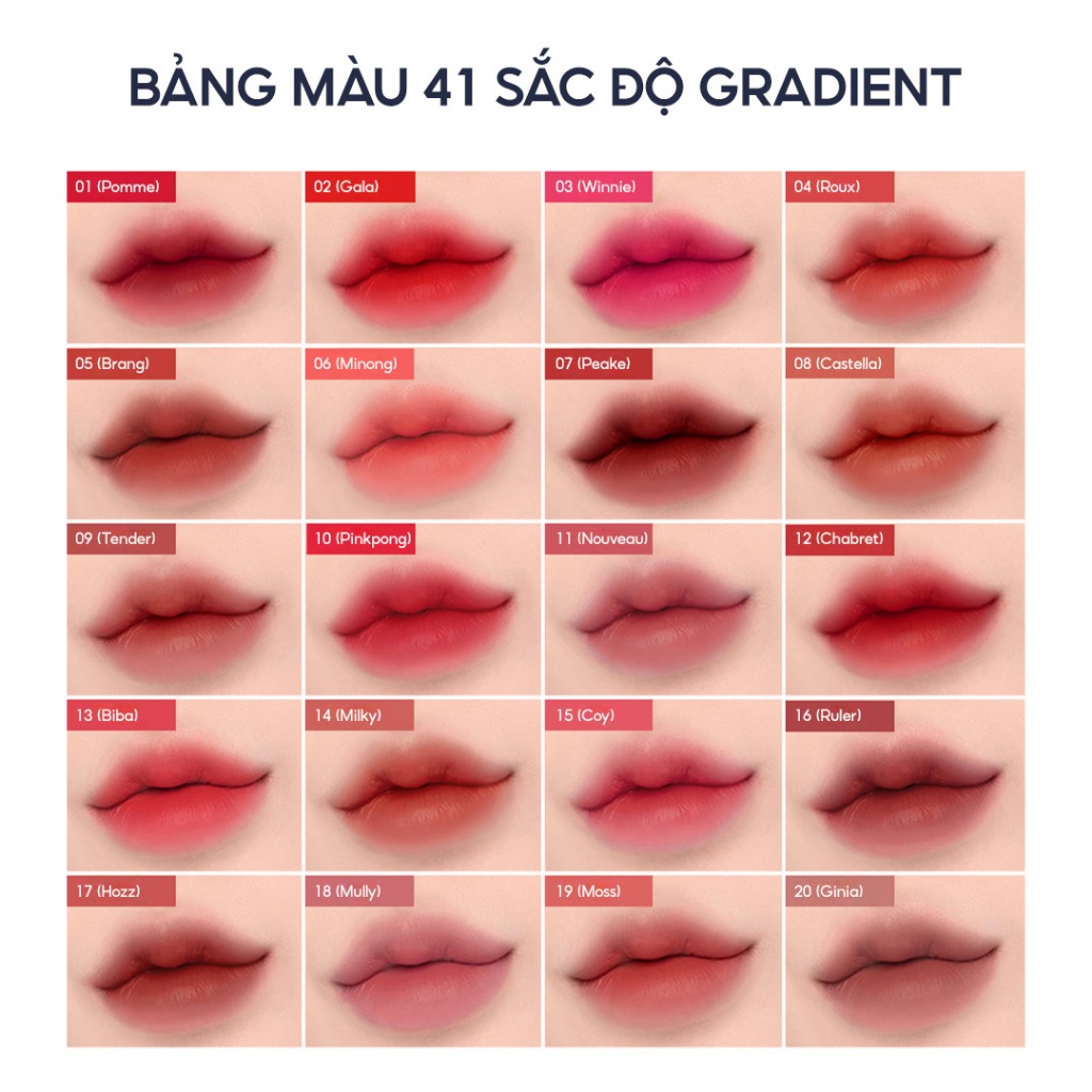 [FORENCOS] Son Kem Siêu Lì Tattoo Clair Velvet Tint Phù Hợp Với Mọi Phong Cách 4g | BigBuy360 - bigbuy360.vn