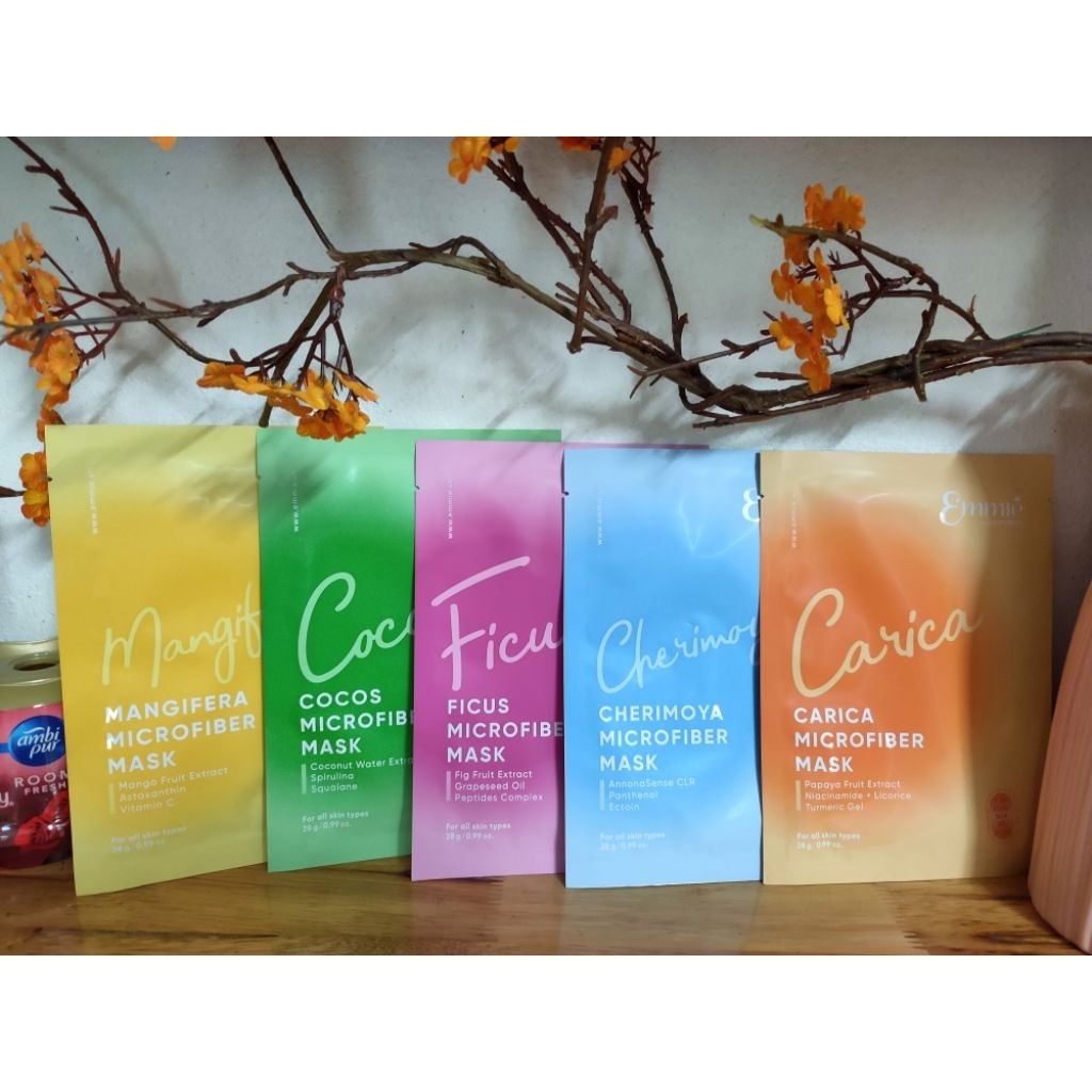 Mặt nạ Emmie bản Microfiber 1 miếng