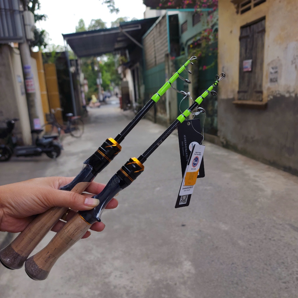 Cần Câu Lure Cần UL Rút Khoen Fuji Siêu Mini  đồ câu lure