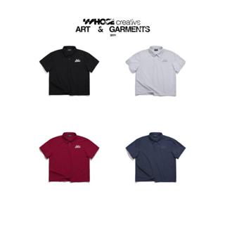 CONTOUR POLO - Áo polo vải cá sấu form big boxy nam nữ Whose Studio