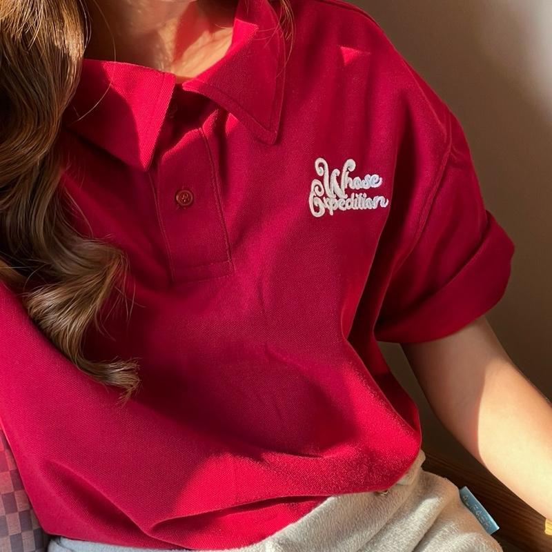 CONTOUR POLO - Áo polo vải cá sấu form big boxy nam nữ Whose Studio | BigBuy360 - bigbuy360.vn